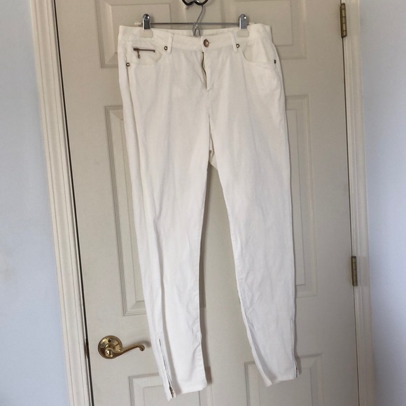 Cache white jeans size 12 - Picture 1 of 6